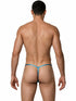 CandyMan 9586 Men's Underwear Mini G-String Color Blue Print