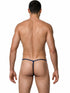 CandyMan 9586 Men's Underwear Mini G-String Color Dark Blue Mesh