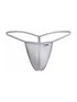 CandyMan 9586 G-String Color Gray Mesh