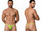 CandyMan 9586 Men's Underwear Mini G-String Color Hot Green Mesh