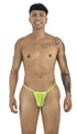 CandyMan 9586 G-String Color Hot Green Mesh