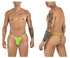CandyMan 9586 G-String Color Hot Green Mesh