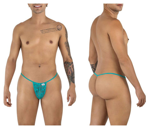 CandyMan 9586 G-String Color Jade Lace