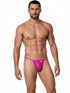 CandyMan 9586 Men's Underwear Mini G-String Color Magenta Mesh