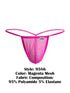 CandyMan 9586 Men's Underwear Mini G-String Color Magenta Mesh