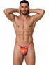 CandyMan 9586 Men's Underwear Mini G-String Color Orange Print