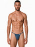 CandyMan 9586 Men's Underwear Mini G-String Color Petrol Blue