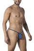 CandyMan 9586 G-String Thongs Color Petrol Blue
