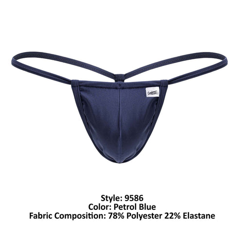 CandyMan 9586 Men's Underwear Mini G-String Color Petrol Blue