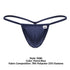 CandyMan 9586 G-String Thongs Color Petrol Blue
