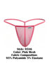 CandyMan 9586 Men's Underwear Mini G-String Color Pink Mesh