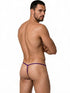 CandyMan 9586 Men's Underwear Mini G-String Color Purple Mesh