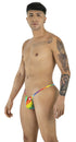 CandyMan 9586 G-String Color Rainbow Print