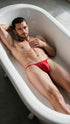 CandyMan 9586 Men's Underwear Mini G-String Color Red