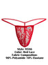 CandyMan 9586 Men's Underwear Mini G-String Color Red
