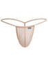 CandyMan 9586 Men's Underwear Mini G-String Color Tangerine Mesh