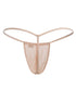 CandyMan 9586 Men's Underwear Mini G-String Color Tangerine Mesh
