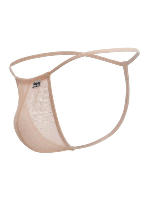CandyMan 9586 G-String Color Tangerine Mesh