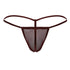 CandyMan 99246 G-String Thongs Color Burgundy