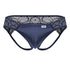 CandyMan 99312 Lace Jockstrap Color Navy