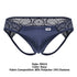 CandyMan 99312 Lace Jockstrap Color Navy