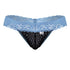 CandyMan 99370 Lace Thongs Color Blue