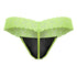 CandyMan 99370 Lace Thongs Color Hot Green