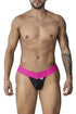 CandyMan 99370 Lace Thongs Color Hot Pink