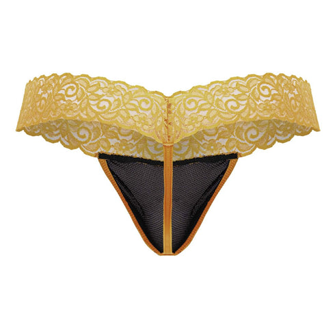 CandyMan 99370 Lace Thongs Color Orange