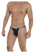 CandyMan 99536X Bikini Jockstrap Color Black-Animal Print