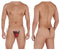 CandyMan 99571X Invisible Micro G-String Color Red Prints