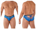 CandyMan 99615X Spank Me Lace Briefs Color Dark Blue