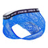 CandyMan 99615X Spank Me Lace Briefs Color Dark Blue