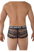 CandyMan 99616X Trouble Maker Lace Trunks Color Black