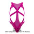 CandyMan 99643X Mesh Bodysuit Color Hot Pink
