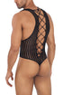 CandyMan 99727X Work-N-Play Bodysuit Color Black