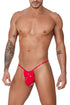 CandyMan 99738 Gloss G-String Color Red