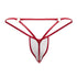 CandyMan 99738 Gloss G-String Color Red
