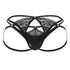 CandyMan 99770 Lace Jock Thongs Color Black