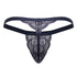 CandyMan 99823 Lace Thongs Color Blue