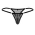 CandyMan 99824 Mesh Thongs Color Black