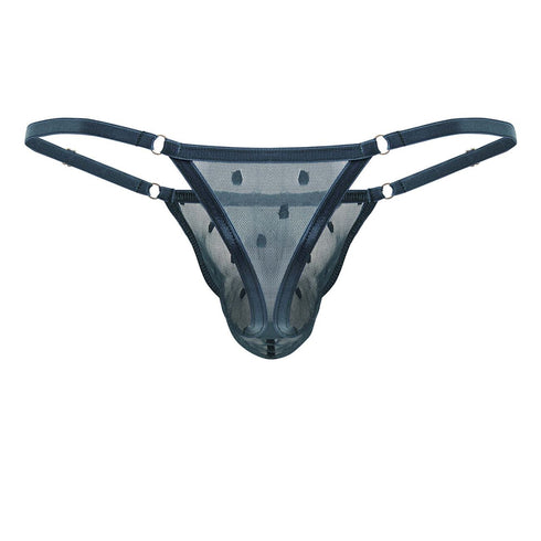 CandyMan 99824 Mesh Thongs Color Green