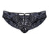 CandyMan 99830 Lace Briefs Color Black-Navy