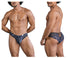CandyMan 99830 Lace Briefs Color Black-Navy