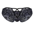 CandyMan 99830 Lace Briefs Color Black-Navy