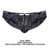 CandyMan 99830 Lace Briefs Color Black-Navy