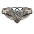 CandyMan 99830 Lace Briefs Color Nude-Black