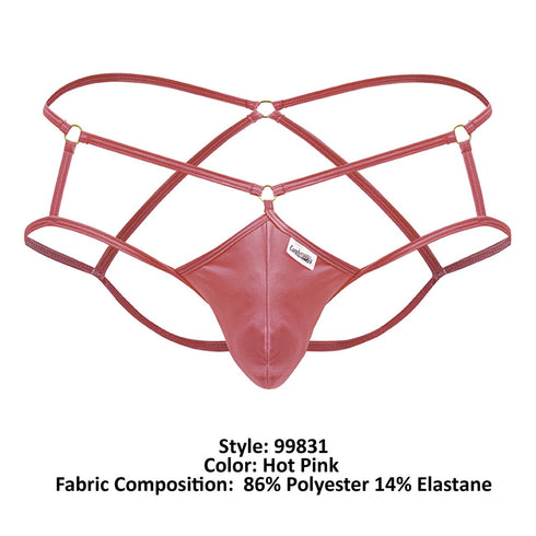 CandyMan 99831 Cage Jockstrap Color Hot Pink