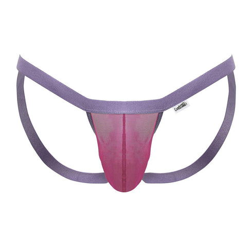 CandyMan 99841 Mesh Thongs Color Hot Pink