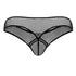 CandyMan 99843 Fishnet Thongs Color Black